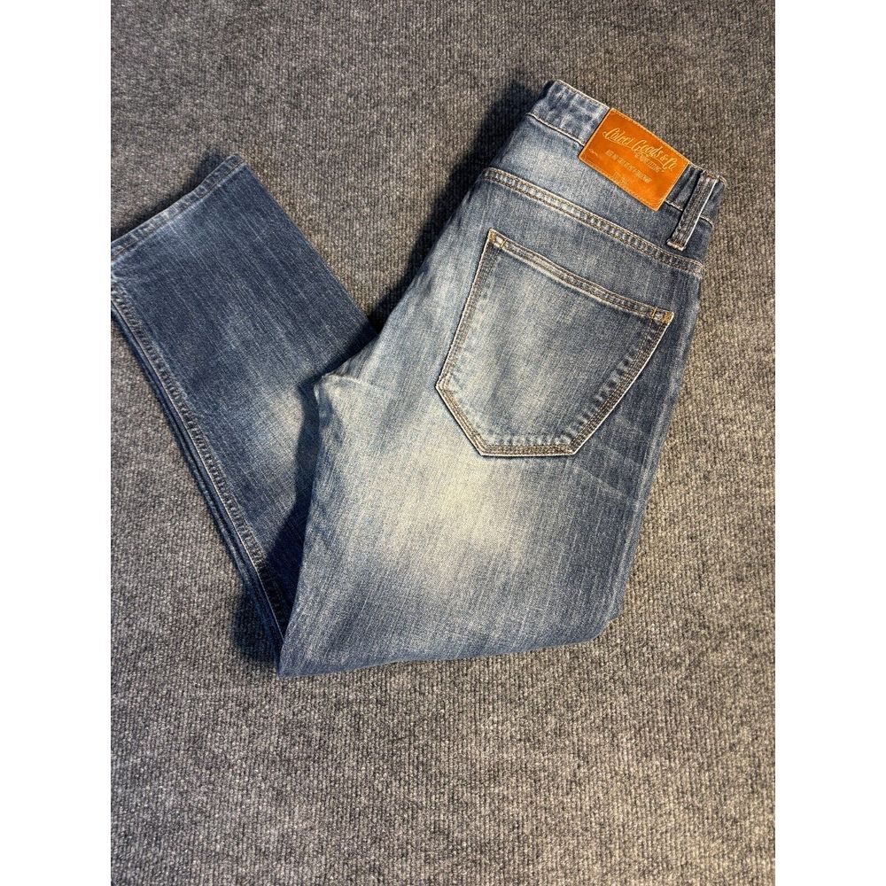 Colcci Goods & Co Jeans Women Size 42 Blue Denim Pockets Flat Front Straight Leg